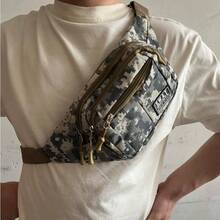 全新多拉链多层男女通用腰包，适合跑步、健身、户外、休闲、旅行、智能手机和零钱包