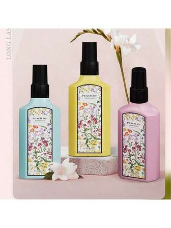 1pc 100mlLong-Lasting Air Freshener, UnisexFragrance Spray,SummerHousehold Products, Long-Lasting Air Freshener, Fresh, Fruity, Floral, Vanilla; Perfect For Dates, Everyday Life, Parties, Gift Giving For Valentine's Day, Valentine's Day Supplies, Wedding Items, Mother's Day Gifts, Portable