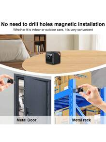 1080P WiFi Hidden Camera, Wireless Indoor Home Office Security Camera, Nanny Cam, Mini Pet Camera With Long-Lasting Battery, Video Monitoring With Motion Detection App Control