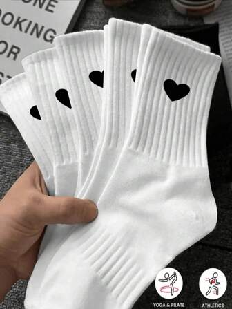 40 pièces/30 pièces/24 pièces Chaussettes de sport confortables unisexes, convenant pour les sports et l'entraînement, chaussettes longues pour femmes, porter casual et d'affaires, antibactériennes, douces, noires et blanches, résistantes aux odeurs, absorbant l'humidité, douces et légères, convenant pour l'automne/l'hiver, 20 pièces/10 pièces/8 pièces/6 pièces/4 pièces/2 pièces