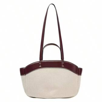 2024 Höstens nya ankomst Damhandväska Axelväska, Modeväska med hög kapacitet för pendlare