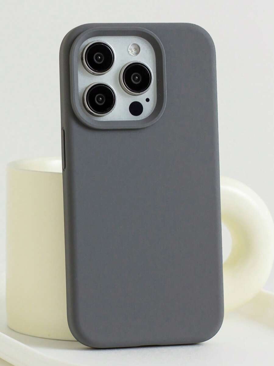 Ốp lưng silicon lỏng màu trơn chất lượng cao, thiết kế nút lõm, tương thích với iPhone 17 AIR 16 15 14 13 12 11 Pro Max, chất liệu mềm mịn, thân thiện với da và thoải mái khi sử dụng, quà tặng sinh nhật, kỷ niệm.