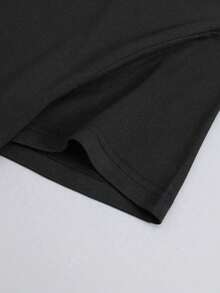 Connect To God Women's Black Cotton T-Shirt, 180g, Round Neck Short Sleeve With Inspiring WiFi Signal Print "The Password Is Prayer" - Perfect Spiritual & Motivational Graphic Tee For Everyday Wear - 黑色 - 查看 6