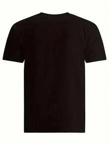 Palm Green Pattern Tropics Tropical Leaf Leaves T-Shirt( BL Gifts For Dad - Black - View 2