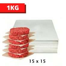 Separador Plástico 15x15 Para Hamburguer e Carnes - Branco - Visão 3