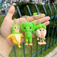 1pc New Italian Brainrot Animals Tralalero Tralala Keychains For Accessories Funny Sigma Skibidi Rizz Cat Silly Meme Keyrings Fans Friends Gifts