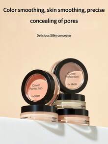 the SAEM Dexian Silky Concealer 4g, Concealer Alas Bedak Koreksi Warna Alami - 01 Beige muda - View 2
