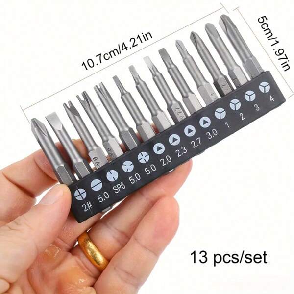 13pcs Musical Instrument Recording Equipment Amplifier Recording Studio Furniture Repair Tool Accessories Screwdriver Set
