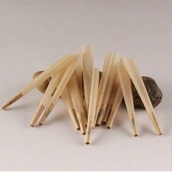 50pcs Hand-Rolled King Size Cigarette Rolling Paper Cones