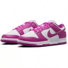 Nike Dunk Low Tiếp Theo Thiên Nhiên - Trắng/Hồng đậm - Xem 2