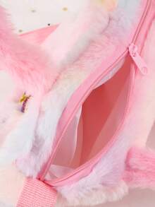 Bộ túi xách và ví đựng tiền xu hình kỳ lân, Túi đeo chéo vai dễ thương cho trang phục hàng ngày - Nhiều màu - Xem 4