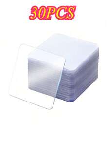 30/50片透明双面胶带，纳米胶贴纸，适用于地毯、相框、DIY、家居和办公用品