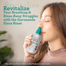 GuruNanda Sinus Rinse Bottle 240ml - Easy Squeeze  Irrigator For Daily  Cleansing - 鼻腔沖洗瓶 - 查看 8