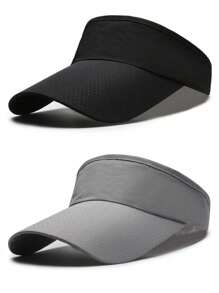 2pcs/1pc Breathable Quick Drying Hat Outdoor Hat Man And Women Summer Thin Breathable Peaked Cap Sports Running Baseball Cap For Men And Women Sunshade Quick-Drying Mesh Baseball Cap - Sun Protection Breathable Adjustable Cycling Hiking Fishing Sports Cap Quick Drying Hat Outdoor Hat