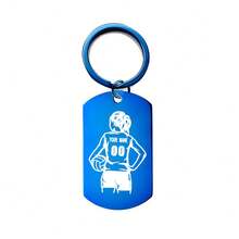 Customized Volleyball Keychain - Personalized Stainless Steel Name And Number, Women Sports Rectangular Charm, Perfect Gift For Club Players And Sports Enthusiasts,Dawg,Engraved, Sequines,Stainless,Vintage,Casual,Unisex,Hipster,Old Money,Stylish,Custom,Personalized,Unique,Customized,Ideal Gifts For Him,Ideal Gifts For Her,Boyfriend,Girlfriend,Family,Friends,Grandparents,Children,Her,For Anniversaries,For Birthdays,For Weddings,For Graduation,For Housewarming,Personalized Gifts For Women/Men,Personalized/Customized Keychain - Multicolor - View 15