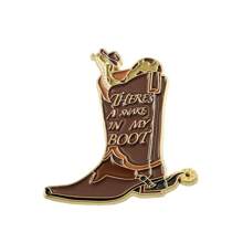 1pc I Have A Snake Creative Brooch In My Boots, A Gift Brooch For School And Graduation Seasons, Used For Backpacks, Fashion Accessories, Clothing Decoration, And Unique Gifts Backpack For School