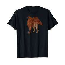 Gryphon Greek Mythology Griffin Lion Eagle Fantasy T-Shirt+ BL Father's Day Gifts - Black - View 1