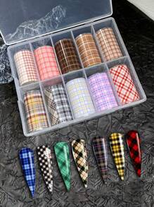 10 Peças de Decalques de Transferência de Arte de Unhas Estilo Coreano, Incluindo Corações Minimalistas, Bolinhas, Flores Miúdas, Desenhos à Mão, Animais de Verão, Mármore, Céu Estrelado, Renda Francesa, Desenhos de Flores Chinesas, Versátil para Livros, Papelaria, Desktops, Tablets, Vidro, Scrapbooking, Ótimo Presente