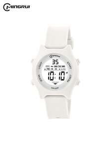 MINGRUI 新款时尚儿童手表，3ATM防水，夜光闹钟，计时，多功能手表，学校用品，儿童礼物 - 均碼 - 查看 11