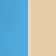 amarelo dourado + azul