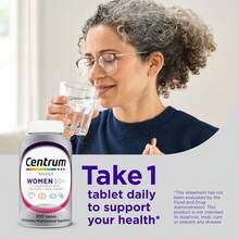 Centrum Silver Women's Multivitamin For Women 50 Plus, Multivitamin/Multimineral Supplement With Vitamin D3, B Vitamins, Non-GMO Ingredients, Supports Memory And Cognition In Older Adults - 200 Cttxpbjp1 - 1 - 查看 4