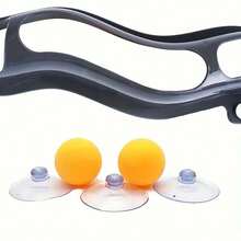 1pc Window-Mounted Roller Ball Cat Toy - Suction Cup Stability For Interactive Indoor Play, Encourages Exercise & Entertainment - Multicolor - View 8
