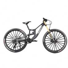 1:6 比例合金压铸山地自行车模型，配有逼真的齿轮和前/后悬架 - 是收藏家和自行车爱好者的理想选择，也是复活节或生日惊喜礼物