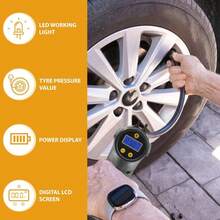 Cordless Electric Car Tyre Inflator Pump Portable Tire Air Compressor Pump UK - Portable And Easy To Use - 1 - View 8