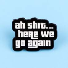 珐琅别针 翻领别针 背包上的徽章 女士胸针 衣服礼物 珠宝 时尚配饰 - NR11918 - 查看 4