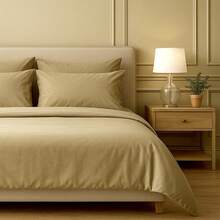 Slay Your Sleep: Cloud-Soft Cooling Bamboo Blend Sheets – 6-Piece Set W/ Deep Pockets – Breathable, All-Season Bedding, No Wrinkles, No Stress, Cozy Vibes Only – Twin, Full, Queen, King, Cal King - 卡其色 - 查看 2
