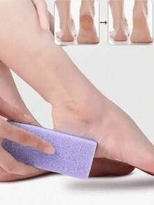 1/3/4/6Pcs Purple Foot Pumice Stone - PU Material Scrubber And Professional Exfoliating Rock For Feet Hard Skin Callus Remover And Scrubber, Shaping Beautiful Feet, Foot Care, Foot Scrubber, Feet Scrub, Valentine's Day Gifts, New Year Gifts, Travel Essentials,Callus Remover Pedicure, Foot Scrubber, Feet Scrub, Christmas Gifts