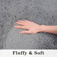 1pc Rug, Area Rug, Living Room Bedroom Rug, Room Decor, Solid Color Soft Modern Indoor Large Shaggy Rug For Bedroom Living Room Dorm Kids Room, Halloween Gift, Bedroom Decor, Home Decorative Non-Slip Plush Fluffy Area Rugs Girl Pink Comfy Floor Carpet