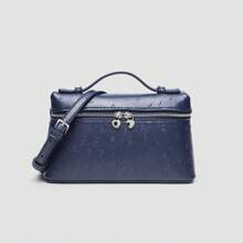 Bolsa de almuerzo de moda LP19, nueva bolsa de mano de modelo primavera/verano 2025 para mujer, bolso de hombro estilo tote y bandolera pequeño