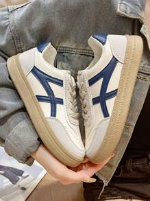 Unisex Casual Sneakers, Versatile & Comfortable White Shoes, Sports Trainers, Vulcanized Canvas Shoes
