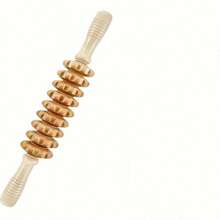Wooden Massage Tool Kit - Back Massage Board, Full Body Beauty Roller, Fish Tail Scraper