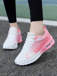 新款百搭大码女式轻便网眼透气运动鞋、女式网眼休闲鞋、女式气垫跑鞋、女式运动鞋、粉色运动鞋、学院风运动鞋、女士舒适休闲鞋、软底软面旅游鞋、女学生校园鞋、女式慢跑鞋、简约舒适步行鞋、女士学生训练鞋、渐变色鞋、渐变色旅游鞋、女式路跑鞋、女士时尚鞋