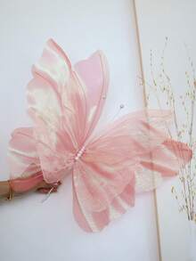 50cm大号蝴蝶形摆件 蝴蝶摆件 手工工艺 丝蝴蝶摆件 生日摆件 节庆摆件 婚礼摆件 精美装饰品 - 彩色 - 查看 15