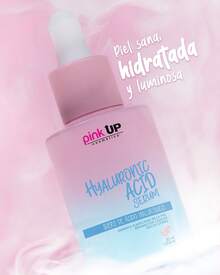 FASHIONITY Pink Up Suero de ácido hialurónico para todo tipo de piel mejora la textura del rostro y es hidrantante - transparente - Ver 1