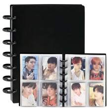 K-Pop Photo Card Binder, Holds 3-Inch (Approx. 7.6cm) Photo Cards, A5 Size Idol Card Sleeve For DIY Collecting, Anime, Manga, Instant Camera Photobook Albums