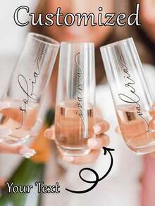 Personalized Bridesmaid Proposal Gift Custom Champagne Flutes Glasses Bridesmaid Glass Maid Of Honor Gift Bride Flute Dainty Bridal Cups Wedding Gifts Bridesmaid Gift Bridesmaid Flute Custom Bridesmaid Bridal Party Gifts Maid Of Honor Gift Bridesmaid Proposal Champagne Flutes Champagne Glasses Custom Cups Wedding Party,Brunch-Ready - Multicolor - View 11