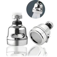 1 pezzo Aeratore universale per rubinetto, ugello per rubinetto, filtro per risparmio idrico, ugello antispruzzo per rubinetto, splitter per rubinetto, filtro pressurizzato per rubinetto, accessori per lavandino da cucina e bagno