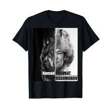 Shavkat Nomad Rakhmonov Champion Mma Kazakhstan Flag T-Shirt/ TR Anniversary Gifts - Black - View 1