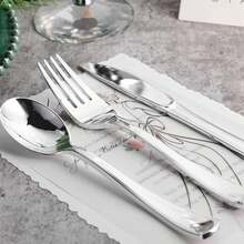75pcs Silver Plastic Silverware Cutlery Set - Heavy-Duty Plastic Tableware Set, Suitable For Catering, Party, Banquet, Wedding