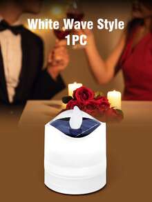 Solar Powered Waterproof LED Candle Light, Decorative Household Item - Multicolor - View 15