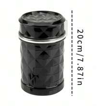 Cenicero de coche, almacenamiento conveniente de cenizas, con una llave para abrir la tapa y evitar que vuelen las cenizas. Suministros de coche, cenicero adecuado para el almacenamiento de cenizas en la ventanilla del coche, compacto y duradero, es una buena opción para regalos