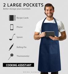 Aprons - Blue - View 5