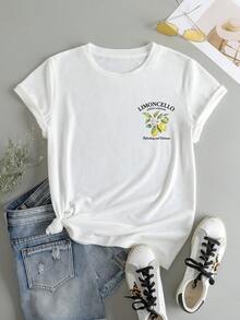 Customized Women's T-Shirt - Add Your Own Photo (Landscape/Badge/Couple/Family/Selfie/Pet), Printable Front And Back, Suitable For Summer Travel, Can Be Gift For Girlfriend, Also Customizable As Women's T-Shirt Or Blouse - White - View 4