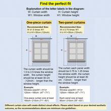 1pc Plain Polyester Curtain, Blackout Curtain For Power Outage, Darkens Room, Heat Insulation, For Kitchen, Dining Room, Living Room, Bedroom, Drawing Room - Coffee Brown - View 4