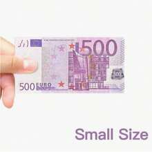 100 11*6.15cm Replicas Of 500 Euro Denomination, Old And New Versions Of Euro Denomination Counterfeit Banknote Props Props Origami Props, Euro Shaped Counterfeit Banknotes Commemorative Display Props Paper, Euro Movie Props Paper, Valentine's Day Origami Props, Movie Magic Props Euro, Party Essentials - Multicolor - View 6