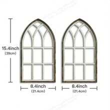 2 件乡村农舍窗框木质壁挂标志 - 优雅的白色和天然木质装饰，适合家庭、办公室、工作室、咖啡馆或咖啡店 - 完美的礼物创意、装饰品 - 彩色 - 查看 10